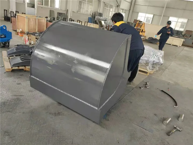 Excavator Hydraulic Clamshell Bucket Customize Color Size Capacity Clam ...