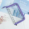 Funda con cremallera A6-púrpura