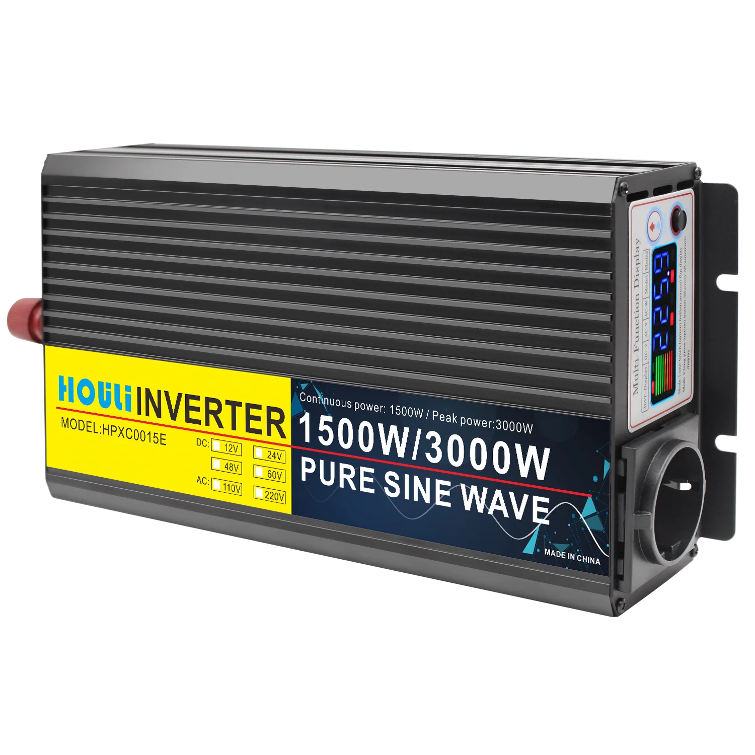5000W 純正弦波パワーインバーター DC 12V/24V/48V/60V/72V 〜 110V 
