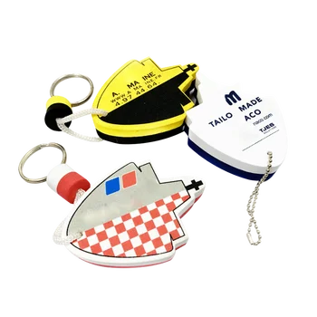 Cheap Custom Promotional Float Oil Liquid Key Chain EVA Foam