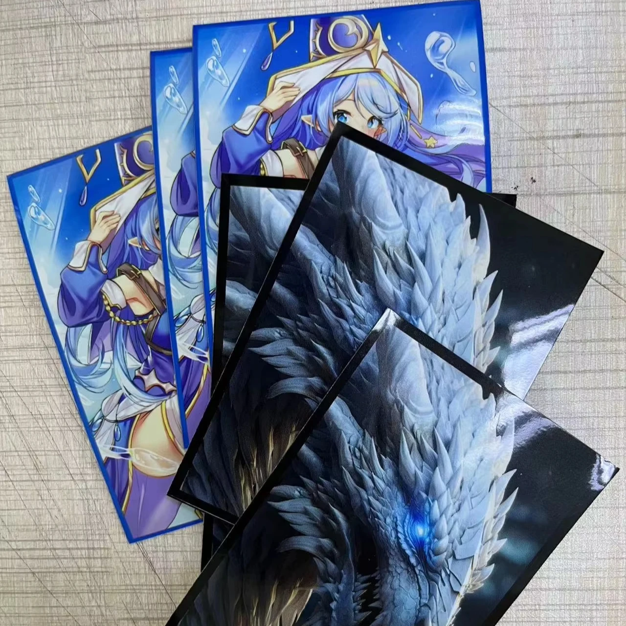 60PCS Art Anime Card Sleeves PKM Shield Board Game Trading Cards Protective  Sleeves Standard Size 67x92cm| Alibaba.com