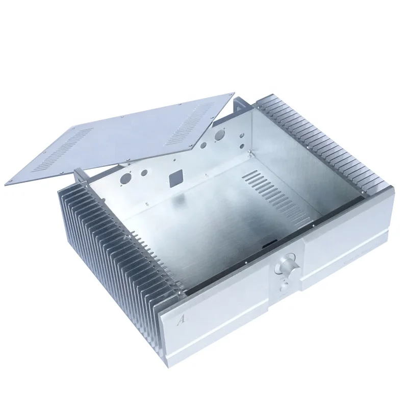 BRZHIFI BZ4312-RSA2 Anodized Aluminium Case for Audio Amplifiers