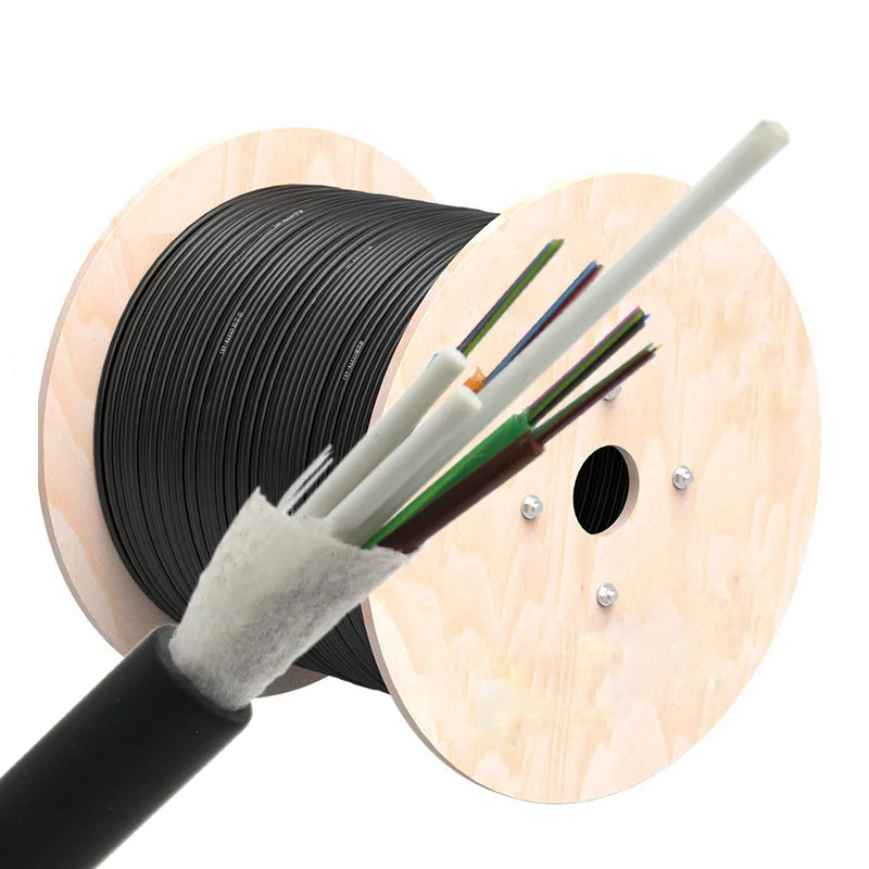 Outdoor Overhead Optical Fiber Figure 8 Apl Armored Cable Gyfty