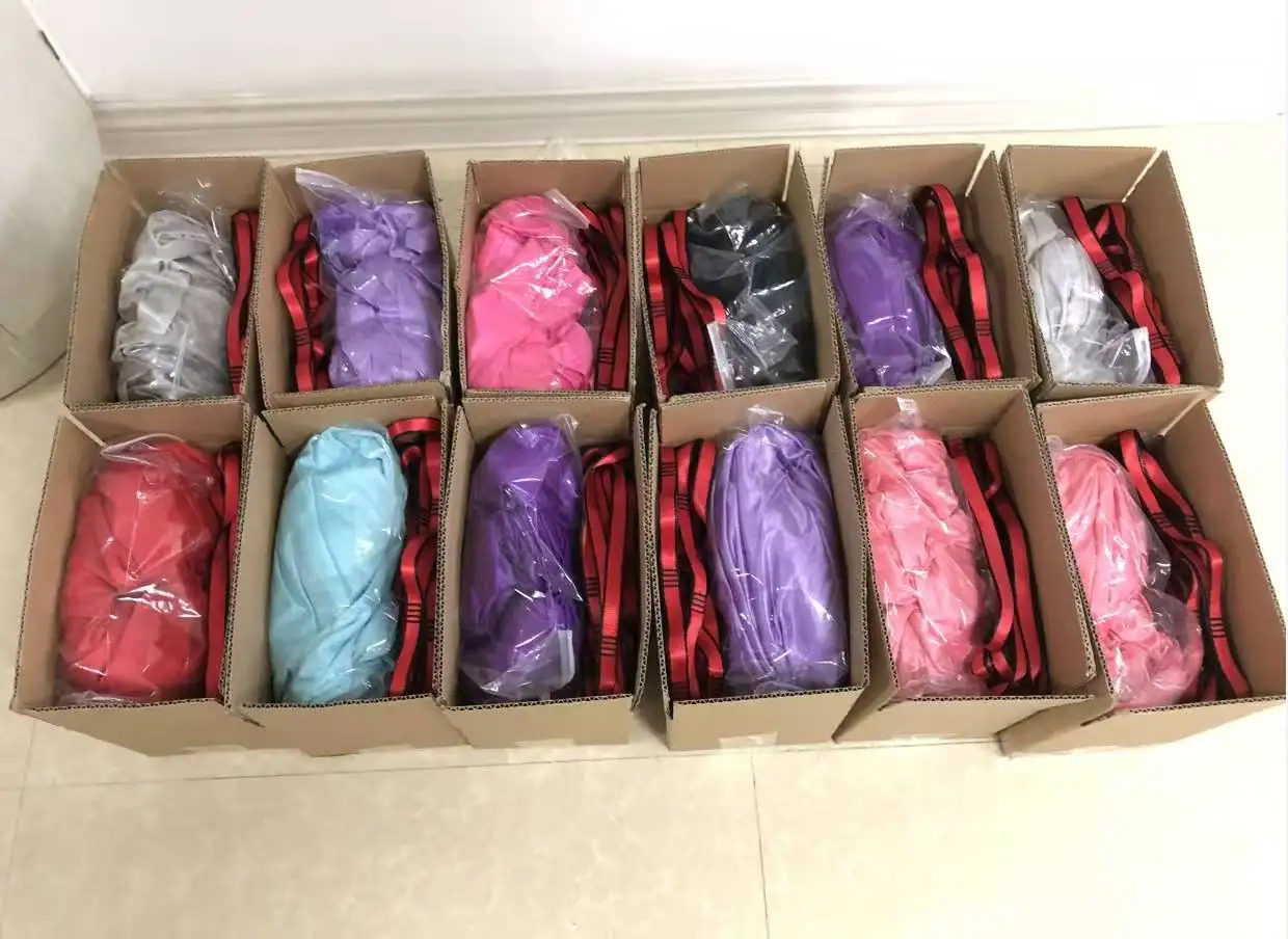 
SANFAN 2021 5 м/6 м/7 м летающий фиолетовый гамак воздушная Йога качели розового цвета платье-трапеция слинг Опора тяжести инверсии домашнего спортзала гамак для йоги 