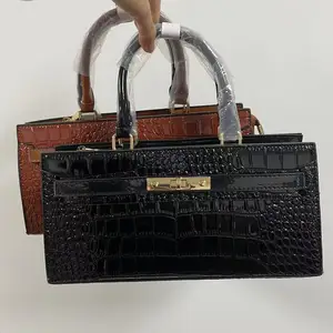 Custom Logo New Design Bulk Ladies Pu Leather Handbags Custom logo Ladies Luxury Tote Bag Fashion Women Crossbody Shoulder Bag