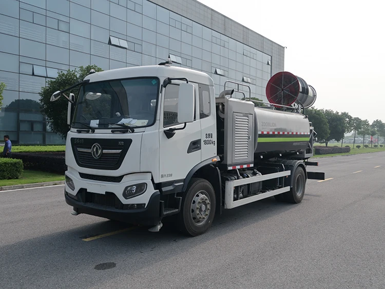 Promotion product Best price road sweeper 4x2 8L airport washing sweeping street cleaning vehicle sweeper truck