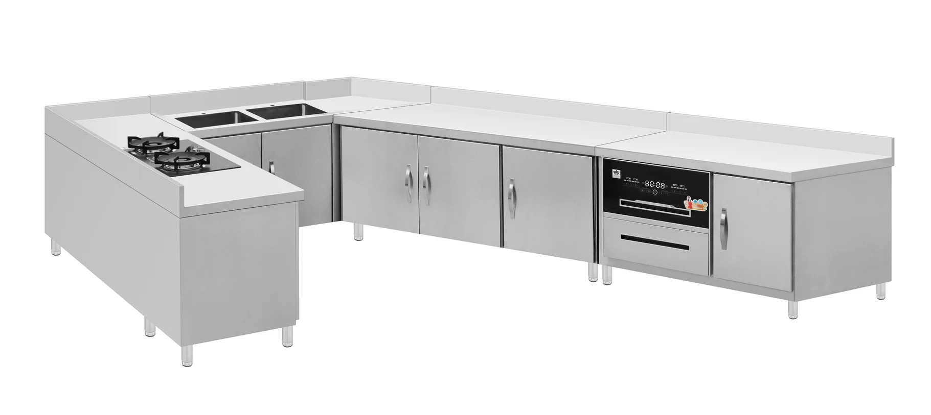 Foshan Factory Fast Food Kitchen Equipment Restaurant