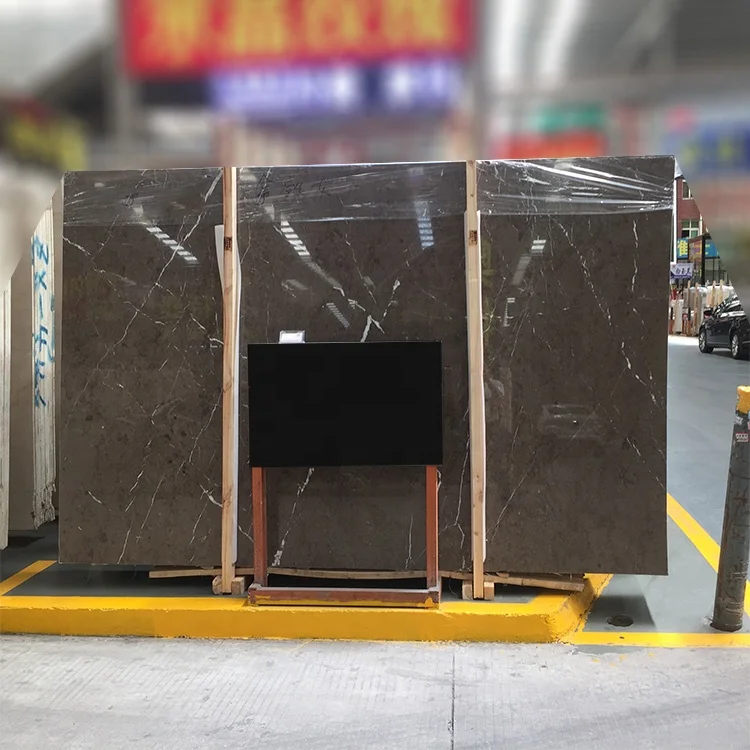 product china marble slab new gregio calanico chocolate dark brown marble for indoor home design-3