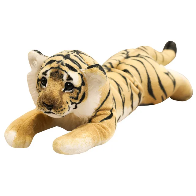 Stuffed Animal Doll Plush Toy Doll Pillow Simulation Lion Tiger Leopard Children Gift Unisex Tiger Plush Size 230 10 Pcs CN;GUA