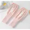 Conejo bordado rosa
