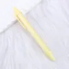 Yellow-ballpoint pen-bullet-shaped-10 mm-black