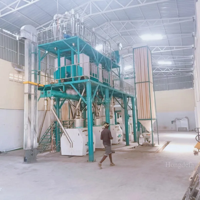 Small Scale 2T/H Maize Milling Machine - Compact Corn Flour Mill with Low Investment