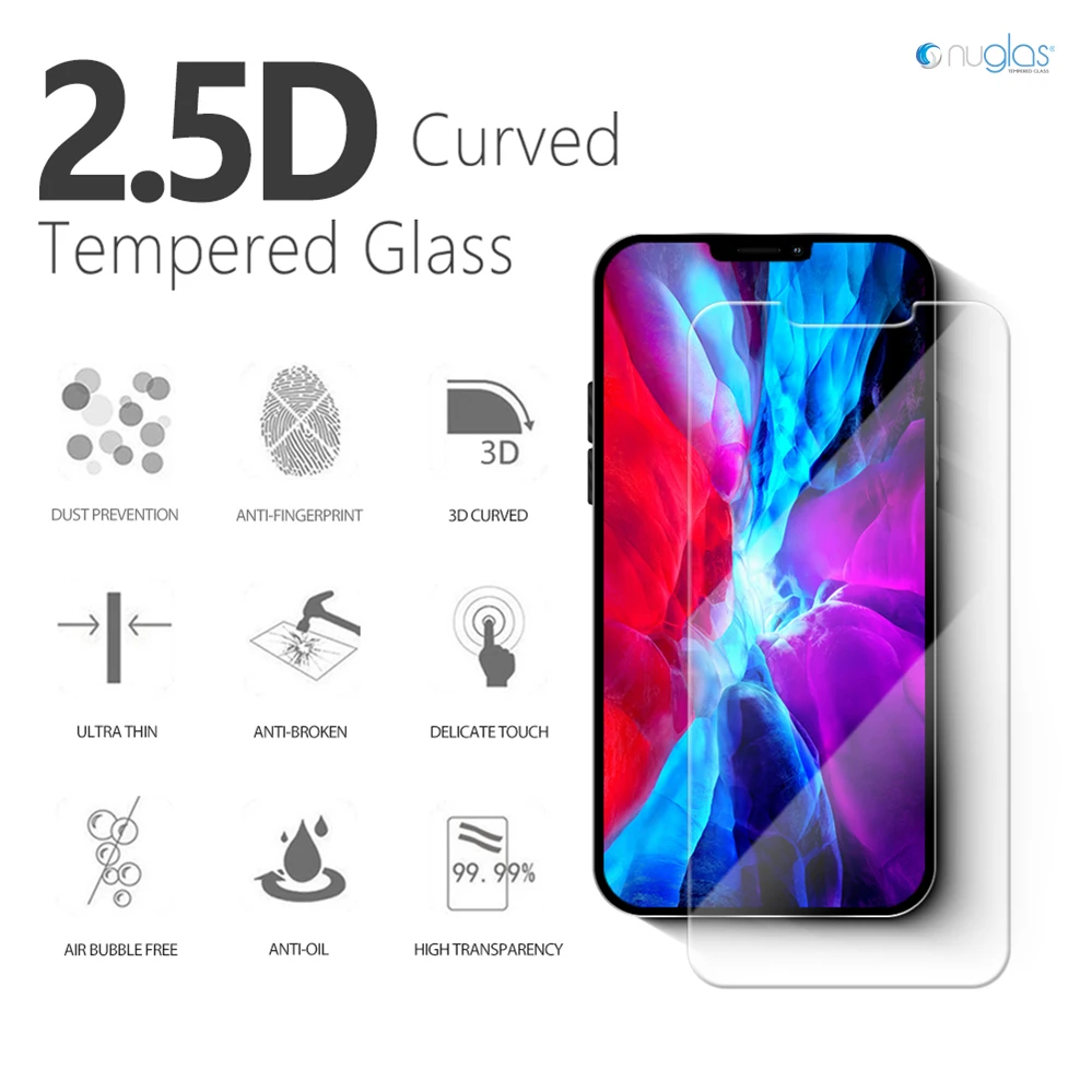 
Защитное стекло для экрана для iPhone 12 & 12 Pro Чехол для мобильного телефона в розничной упаковке, если не изготовленный на заказ и доставка решение 