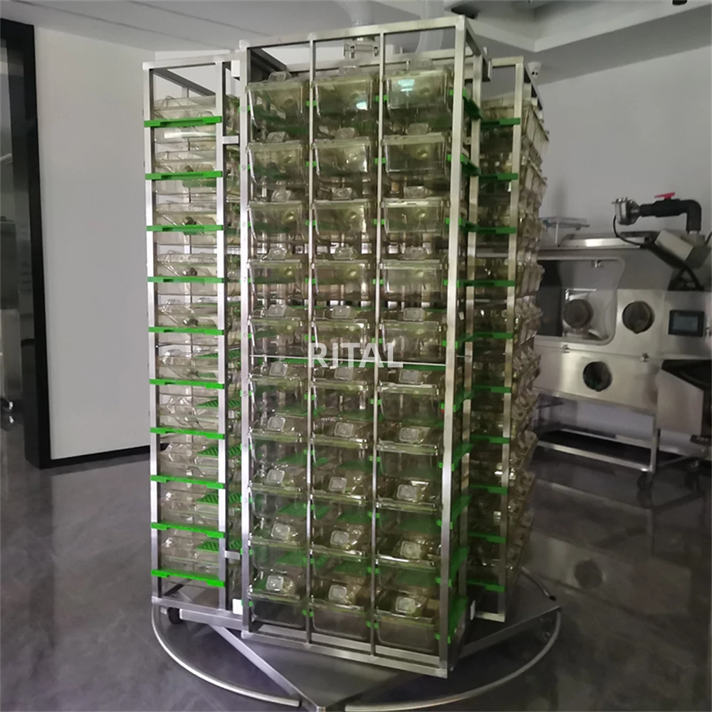 High Quality IVC System Equipment Laboratory Rat Breeding Cage Mouse Individually Ventilated Cage