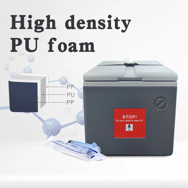 1.7L Good Performance Vaccine Medical Cold Box Freeze Free Vaccine Cooler Box
