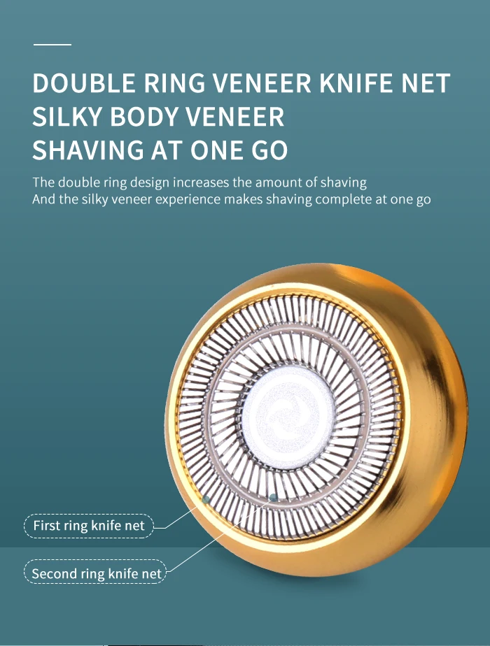single Reciprocating Blades Electric Shaver Hair Clipper KEMEI KM-T8 Men USB Steel Stainless Power Battery Rechargeable razors