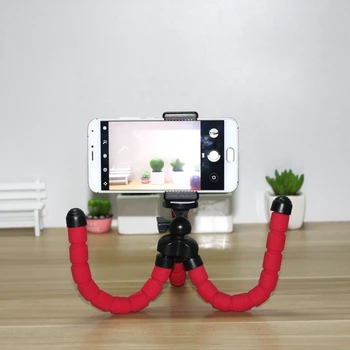 S Size New Style Octopus Multifunctional Flexible Mini Tripods Selfie Stick for Mobile Phone detail image