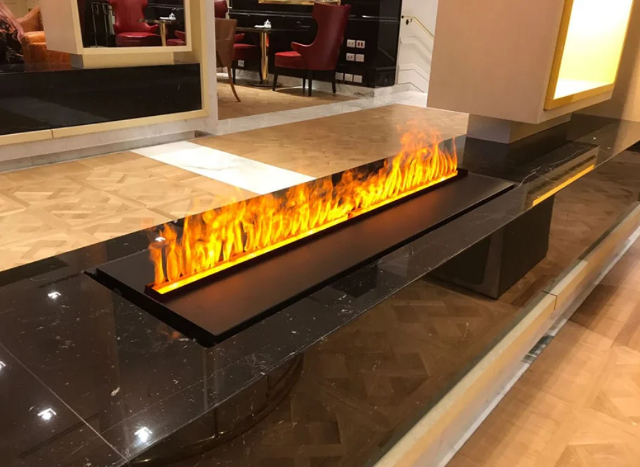 Electric Fireplace, Steel, LED - detail 16