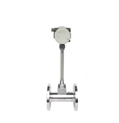 Piezo Sensor for vortex Flow Meter vortex Flowmeter Plug in Very Low Pressure Type Intelligent vortex Steam air Flowmeter Dn100