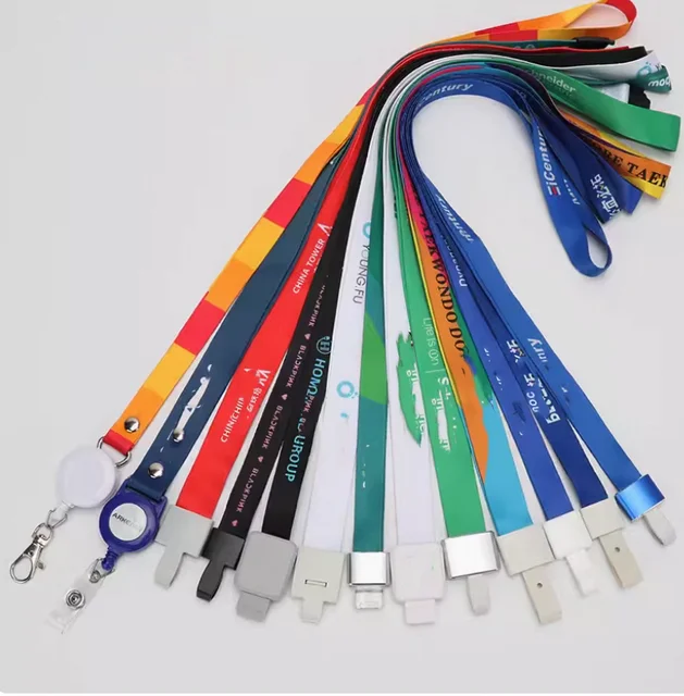 High Quality Custom Sublimation Printing Logo Neck Polyester Lanyards Custom for Automotive & Insurance Promotions