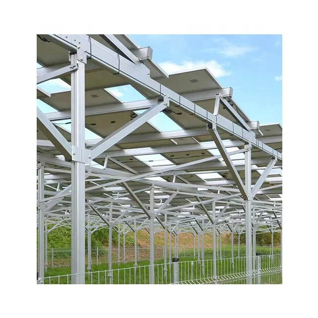 Galvanized Solar Panel Mounting Structure Pv Solar Racking System ...