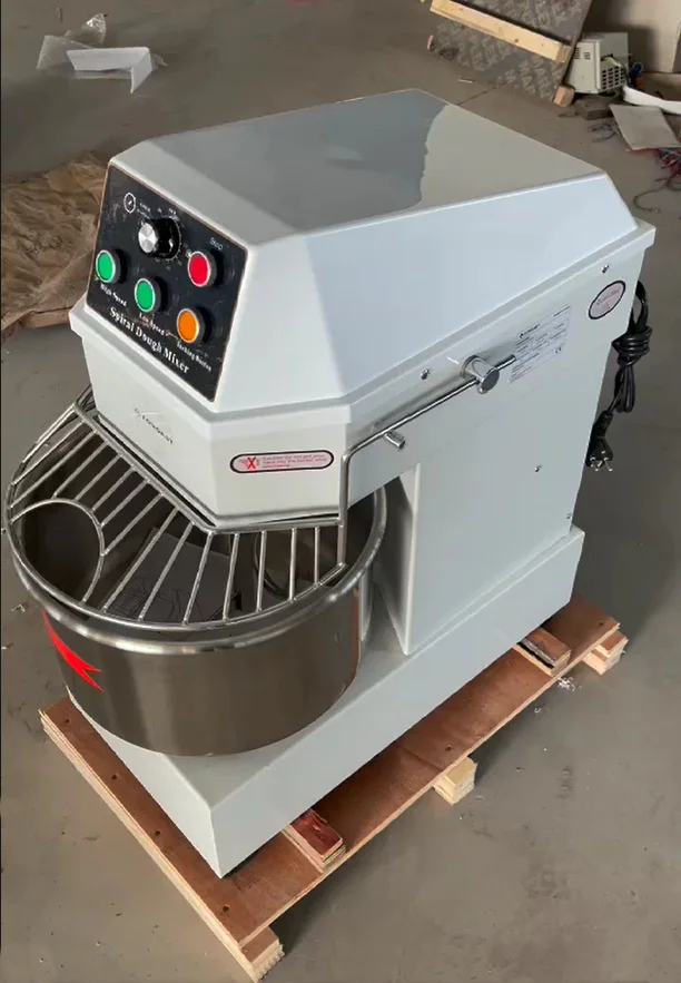 30l Stainless Steel Food Flour Spiral Dough Mixer For Commercial Bread