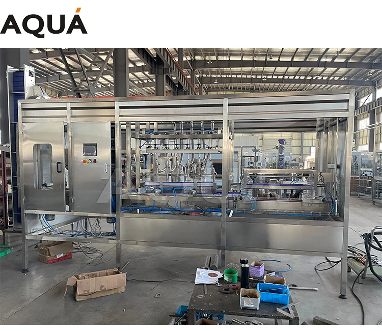 300bph 20L Jar Filling Machine / 20liter Mineral Water Filling Plant