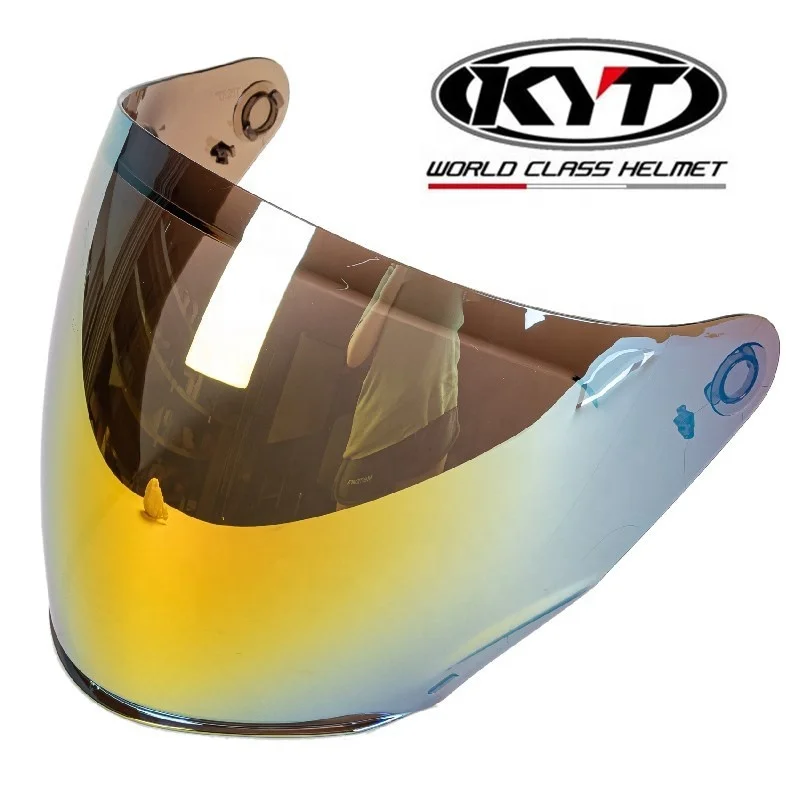 Lens Visor Iridium Nfj Original KYT NFJ And Venom Open Half-Face