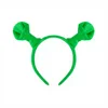 Green Shrek headband
