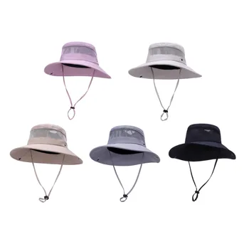 Custom fishing Buni bucket hat UV wide brimmed Sun Fisherman Hat Sun hat can be worn through the hair