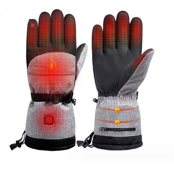 thermal heated gloves outdoor indoor battery