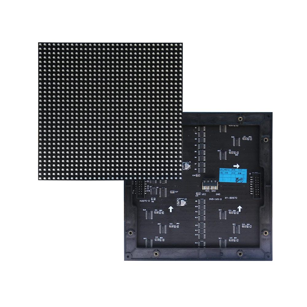 Frontage lighting Digital LCD Billboard SMD2121 P5 Full Color Acrylic Frame