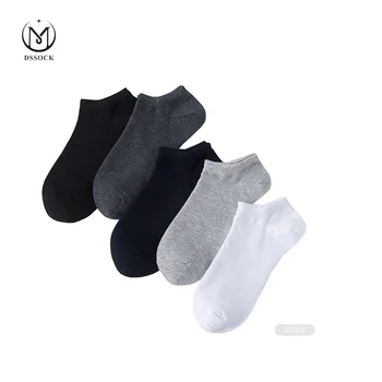 DS- D054 men sneaker socks short 100 cotton socks ankle men mens low cut ankle socks
