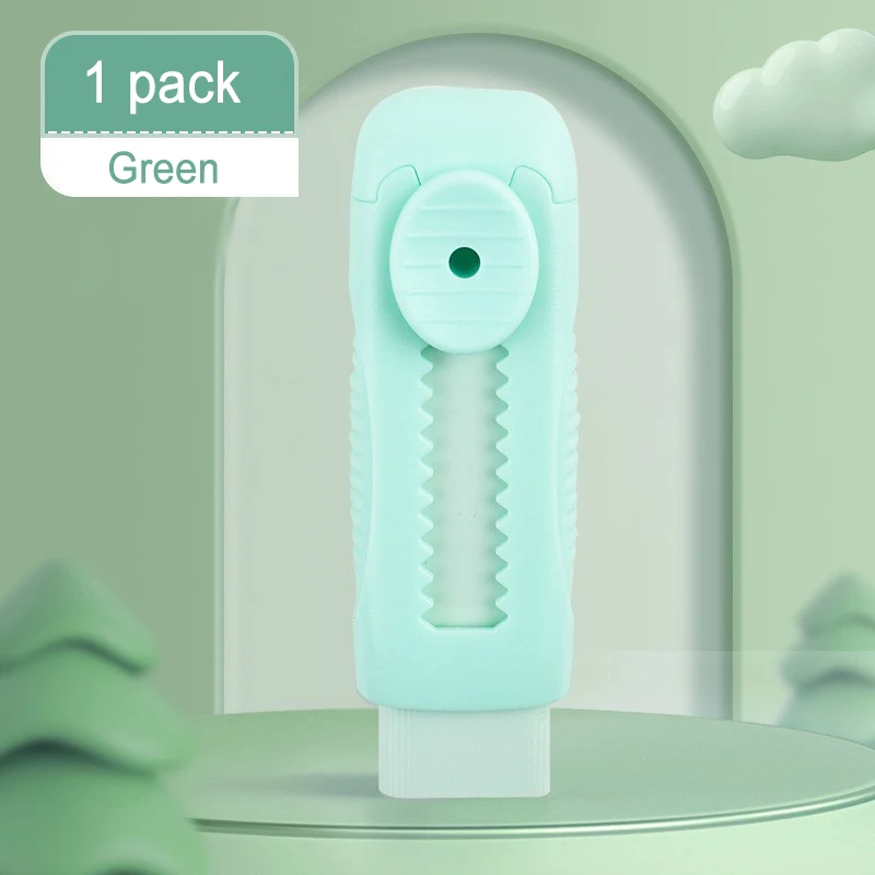 Студенческий милый ластик без полосы выдвижной чистый толкатель принадлежности для экзаменов креативный школьный модный