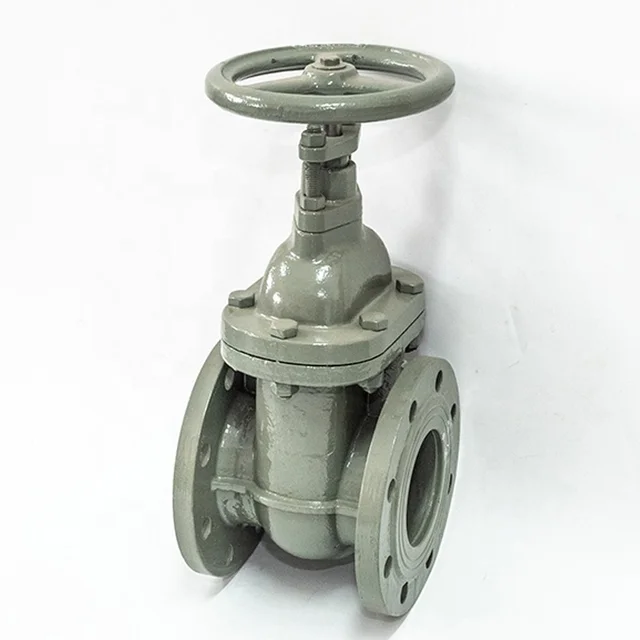 Light type DIN3352 F4 PN10 PN16 Cast Iron NRS Metal Seat Gate Valve with brass seat