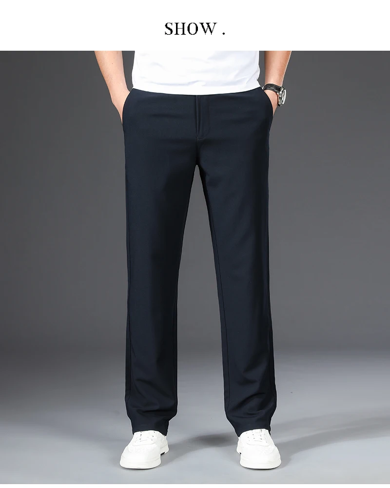 Pantalones de talla grande para hombre pantalón informal transpira.. Pantalones de talla grande para hombre pantalón informal transpira..