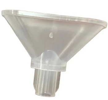 saliva antigen sample extraction tube with funnel collection tube