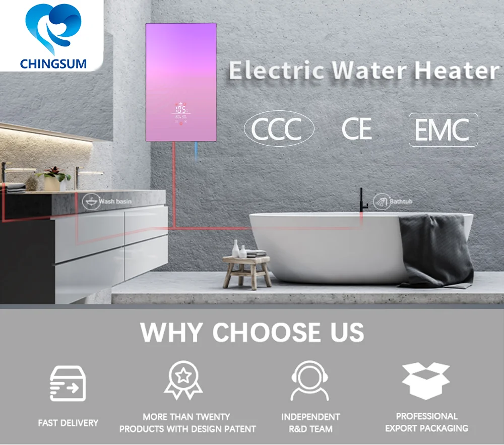 Oem Accepted High Power 8kw14kw Electric Water Heater Tankless Keep