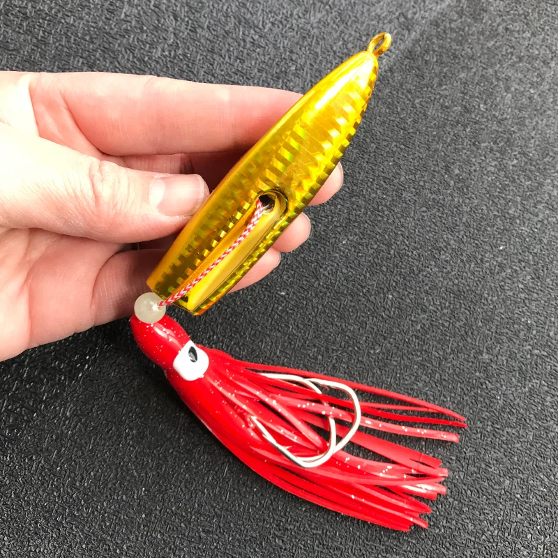 Tête Plombée Metal Inchiku 120g Black Flash – Pour Pêche Au Gros En Mer