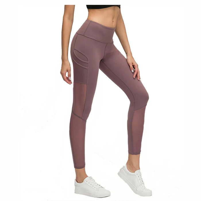 Leggings for Women with Pockets High Waisted Yoga Pants Tummy Contral for Women Workout Leggings Naked Feeling