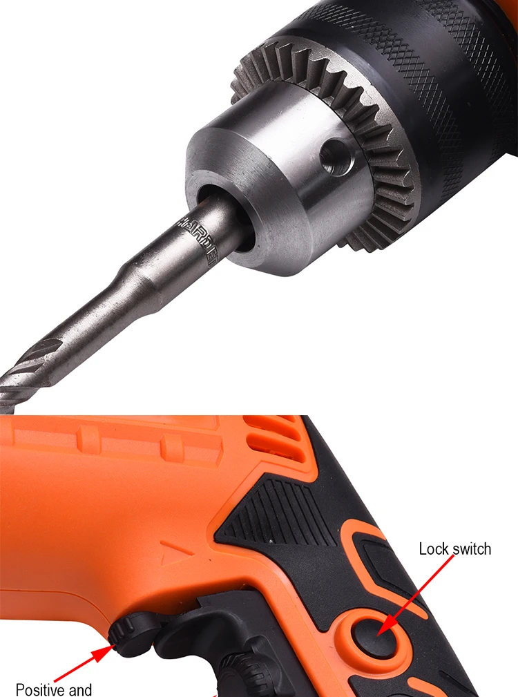 China Factory Price Cheapest power tools electric corded impact drill machine,Electric Drill
