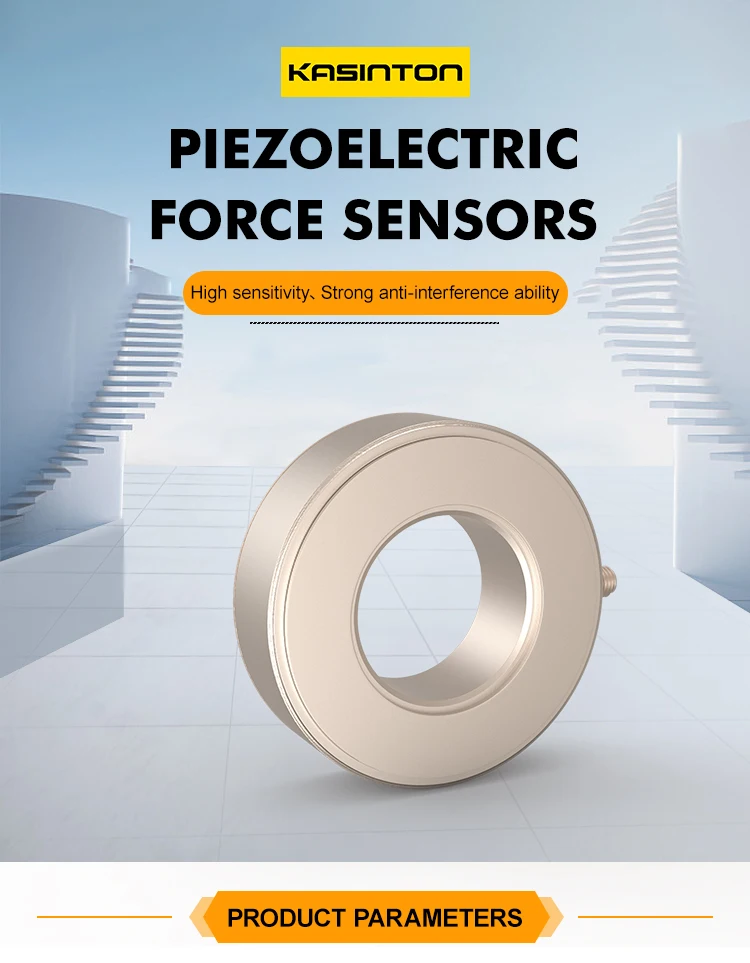 JSDCL200L Fast Response Circular One-Way Measurement Water Pressure Sensor Piezoelectric Force Sensor with Charge PE Signal manufacture