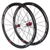 Hub rojo cepillado Etiqueta de plata