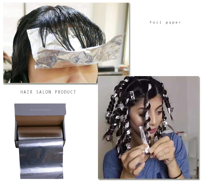 OEM Barber Shop  Salon Hairdressing Foil  Pop up Foil Paper for Hair Perming