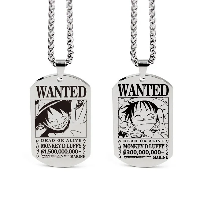 Riapawel Anime Wan Pisu Necklace Stainless Steel Anime Characters Pendant  Necklace Choker Neck Chain Anime Cosplay Accessories - Walmart.com