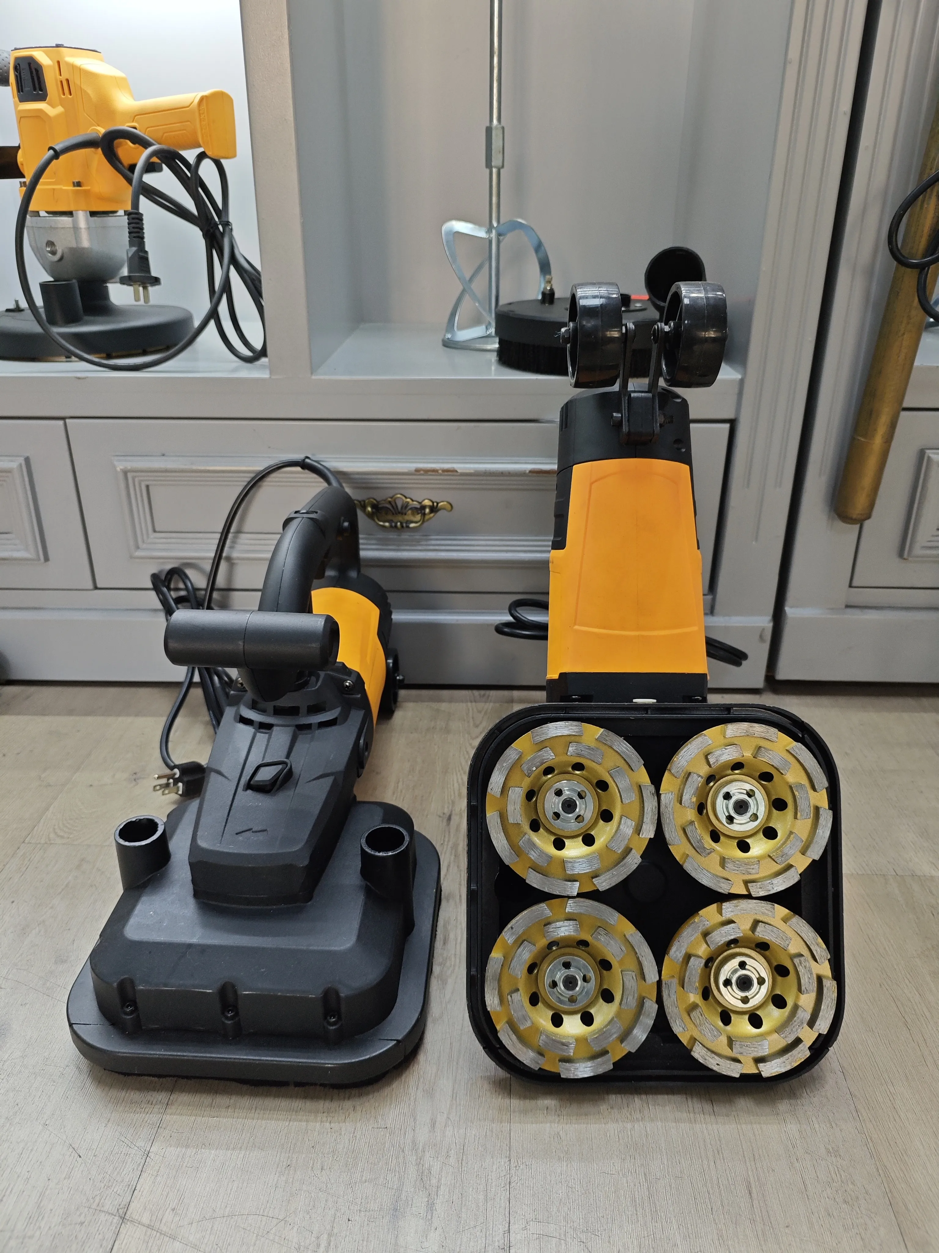Multi-Function Dust-Free Concrete Grinding Machine 3800W Edger
