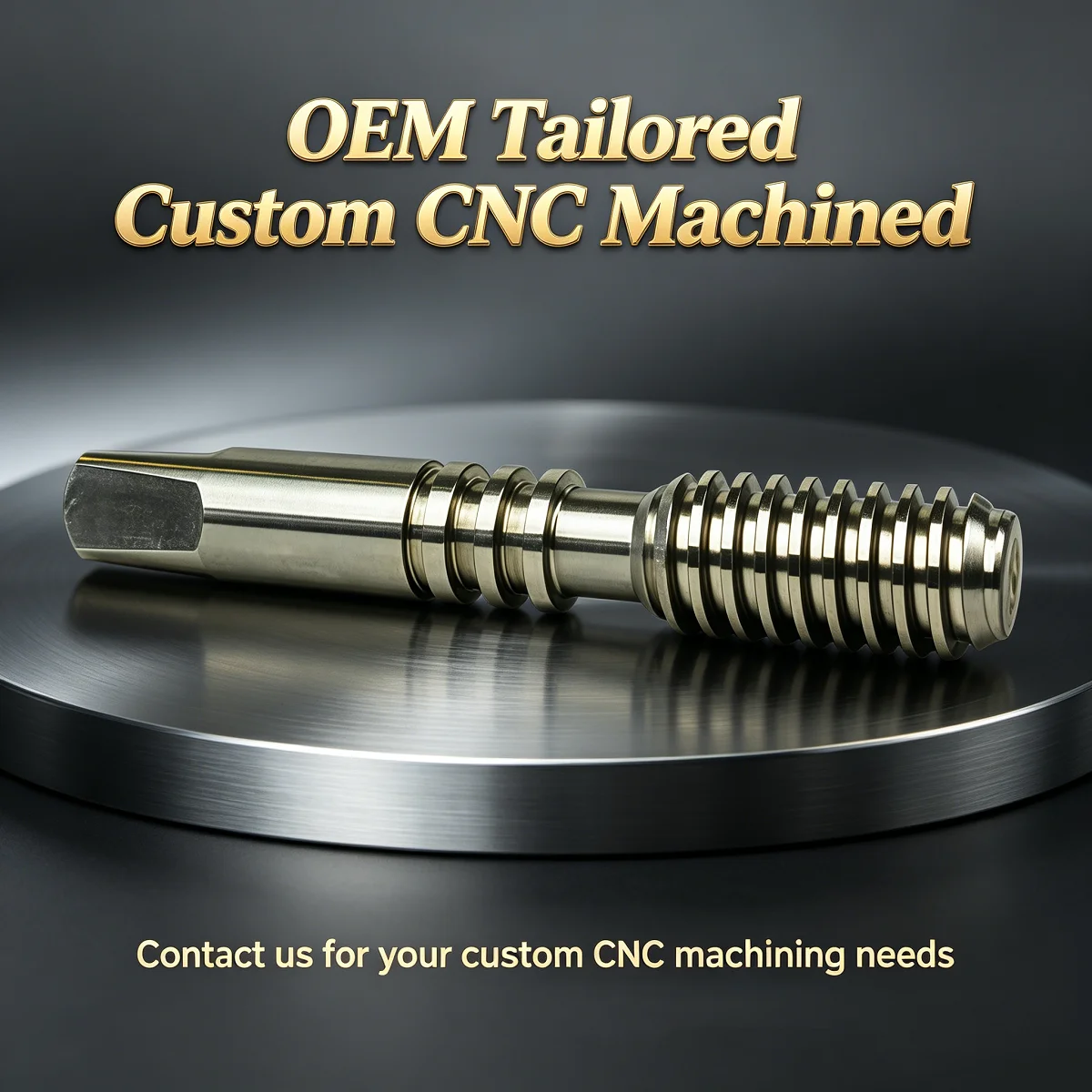 OEM CNC Machining Services Machined Precision 0.8 Module 20T 60T Copper Worm Wheel Gear Brass Worm Gear Long Shaft Bore 5 12mm