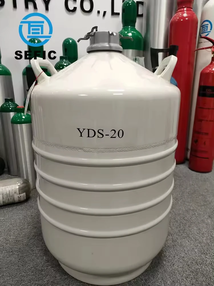 SEFIC 10L/20L/30L/50L YDS Type Cryogenic Nitrogen Container Liquid Nitrogen Storage Tank