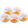 Yellow Label Transparent Crystal Elastic Line