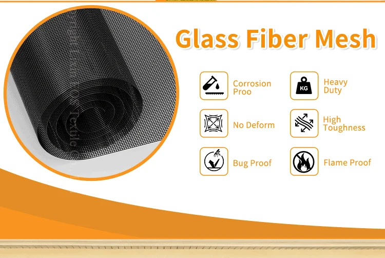 Glass Fiber Mesh Features